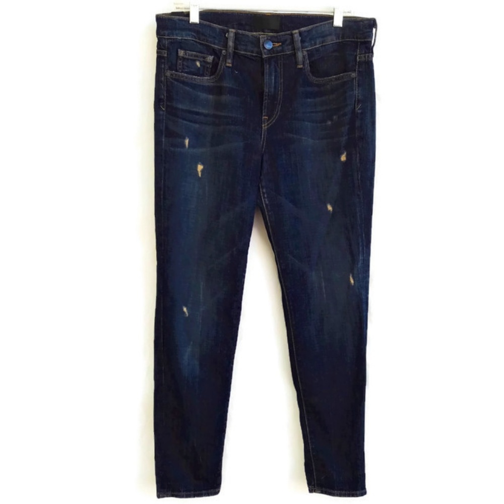 Vince Relaxed Jeans Skinny Leg Dark Wash 29 x 29 - Picture 3 of 3